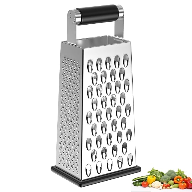 Grattugia a quattro lati in acciaio inox WinGluge LGA025