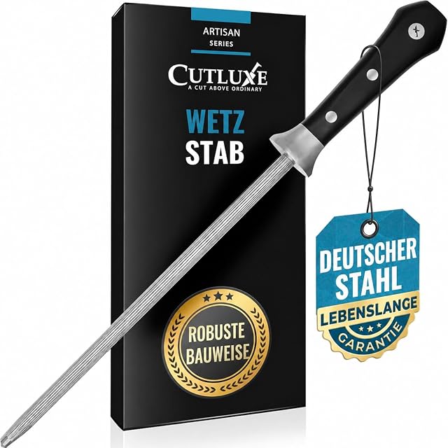 Acciaino in acciaio tedesco Cutluxe da 25 cm