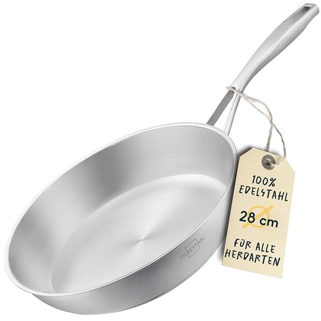 Padella in acciaio inox SILBERTHAL PA1374 da 28 cm