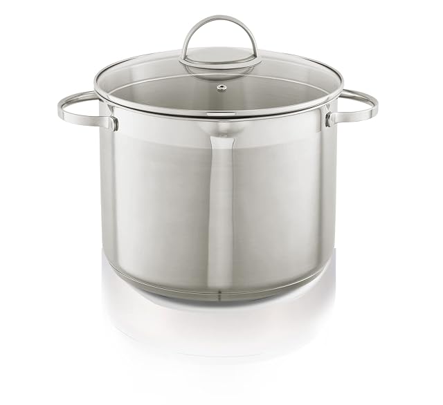 Pentola alta in acciaio inox KHG XXL da 26 cm e 10 litri